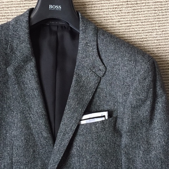hugo boss wool blazer